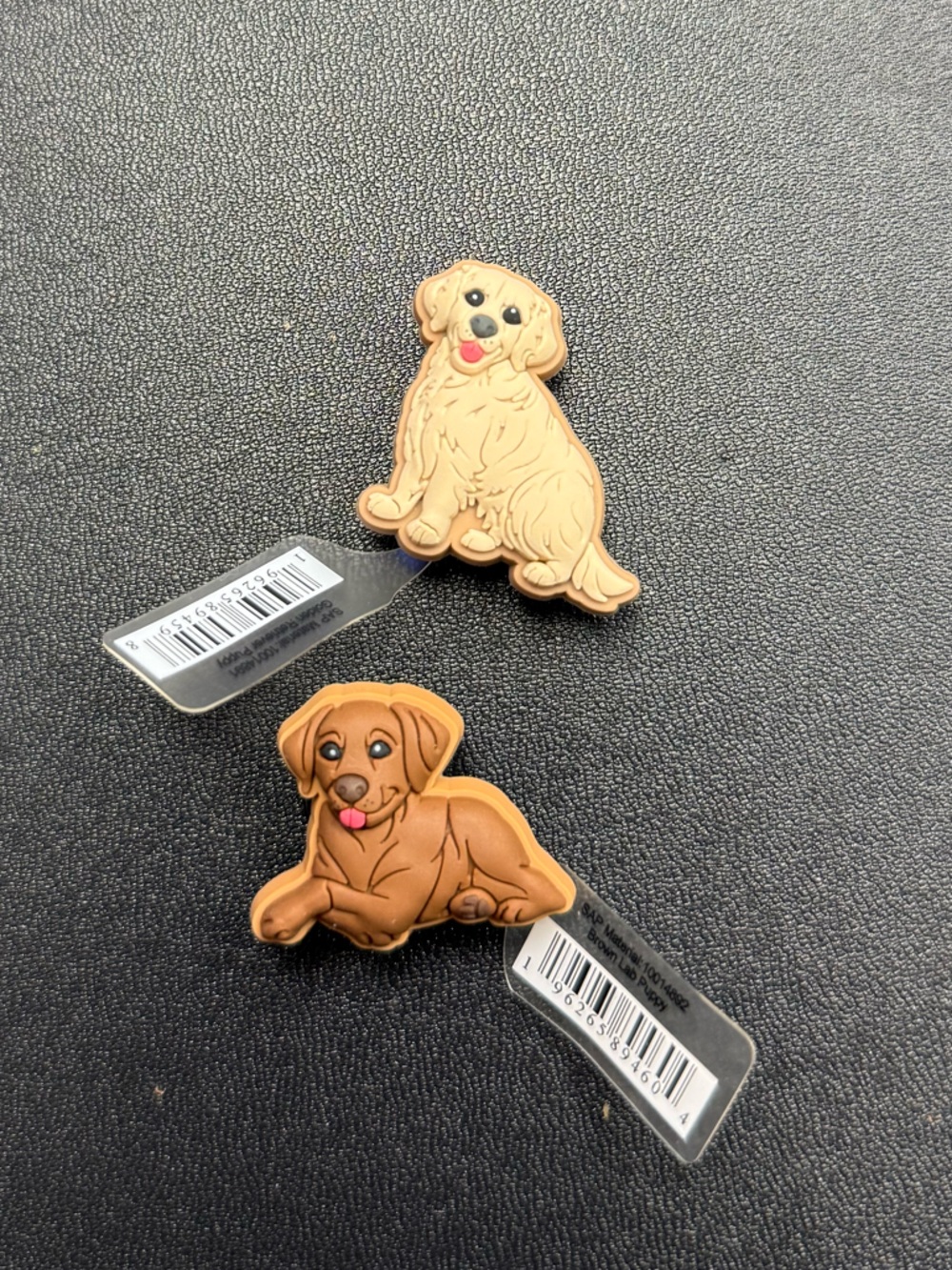 Crocs authentic cute Dog Shoe Charms jibbitz - Set of 2